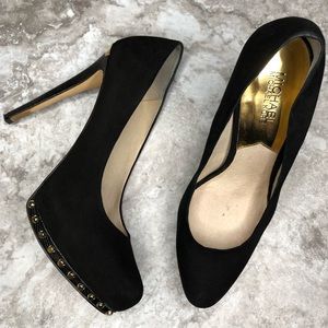 Michael Kors Ailee studded platform pump